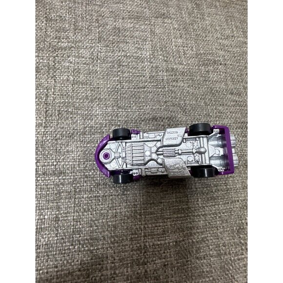 Hot Wheels Power Rocket Purple Diecast Car 2003 Silver Engine Details Metallic - Picture 6 of 6